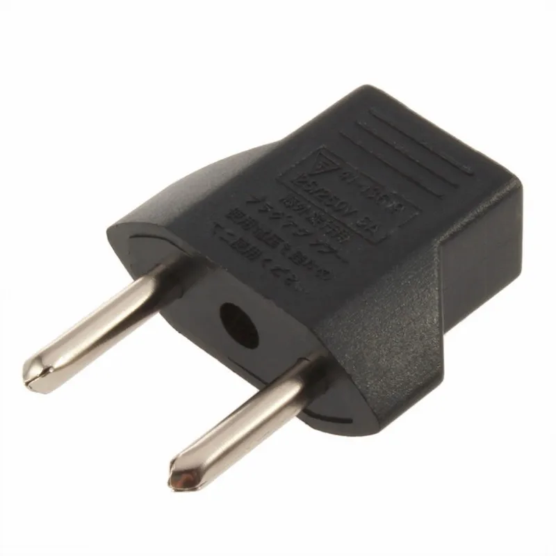 2Pcs-EU-Adapter-Plug-US-2-Flat-pin-to-EU-2-round-pin-Plug-socket-AC-2.5V~250V-6A-Euro-Travel-Converter-Mobile-Phone-Accessories-1