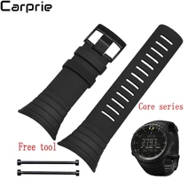 Лучшая цена! Черный роскошный резиновый ремешок для часов, сменный ремешок для часов, SS014993000, высокое качество, 2jun5
