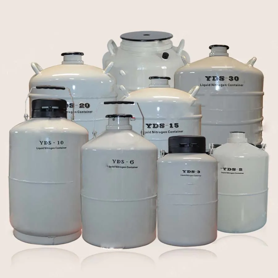 YDS-35 алюминиевую жидкость баллоны с азотом для жидкого азота резервуар с жидким азотом 50 мм диаметр