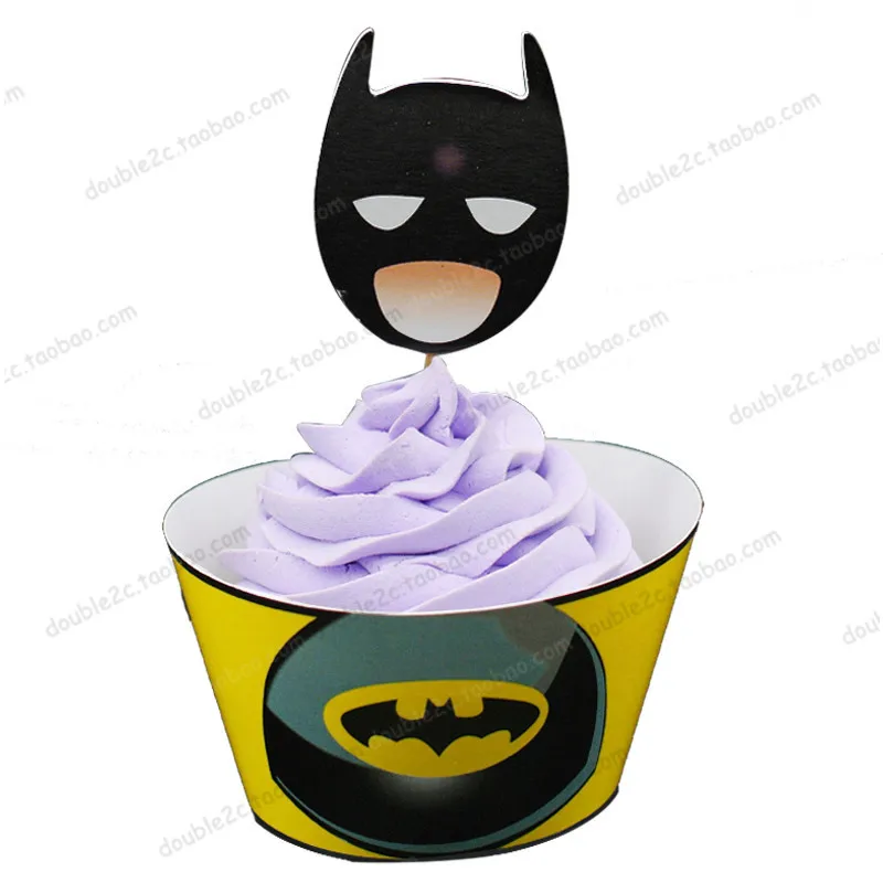 Batman cake decorations 60 sets,batman birthday cake ...