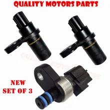 3pc -Brand 45RFE 545RFE 68RFE TRANSMISSION GOVERNOR PRESSURE TRANSDUCER SPEED SENSOR for 99-UP Dodge Jeep Chrysler