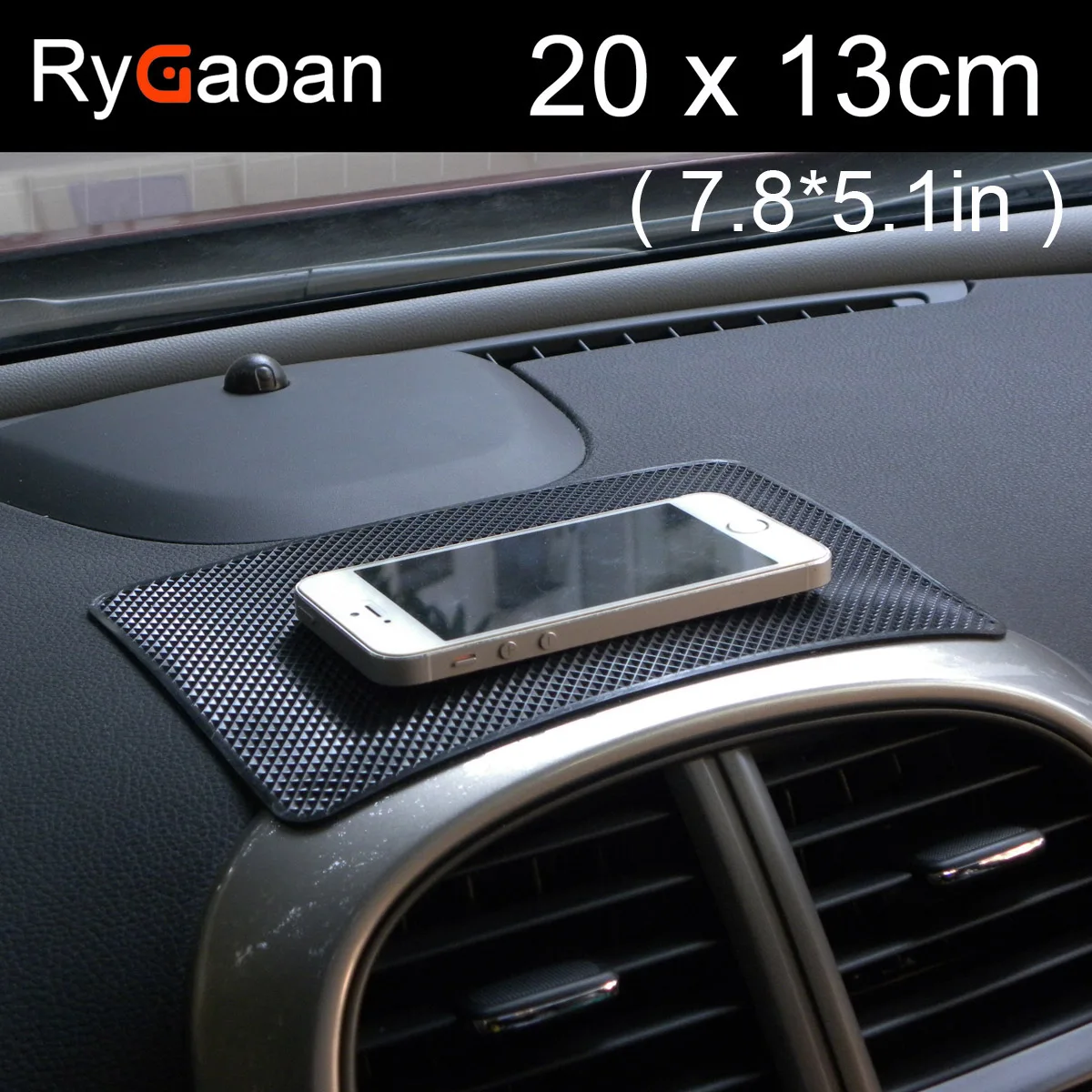 

RyGaoan Quality 20*13cm (7.8*5.1in) Universal Car Dashboard Magic Anti Slip Mat Non-slip Sticky Pad for iPhone Mobile Glasses