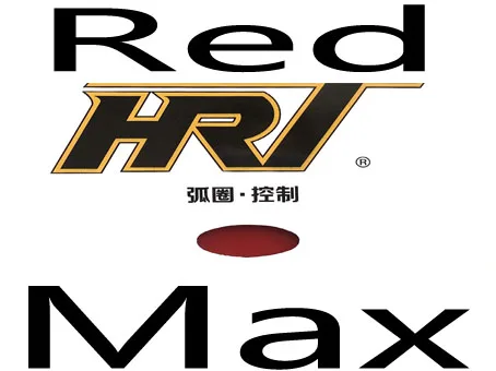 HRT WUJILONG MAX 40+ Петля плюс контроль пипсы в настольном теннисном каучуке H44-45 градусов - Цвет: Red Max