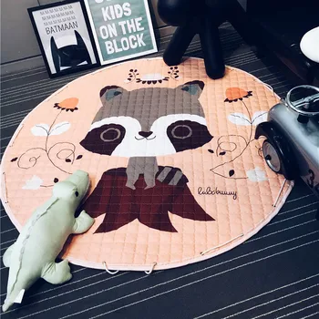 

Comwarm Home Travel Rest Mat Anti-slip Children Room Toys Storage Carpet Cartoon Animal Mutifunction Baby Crawling Folding Rugs