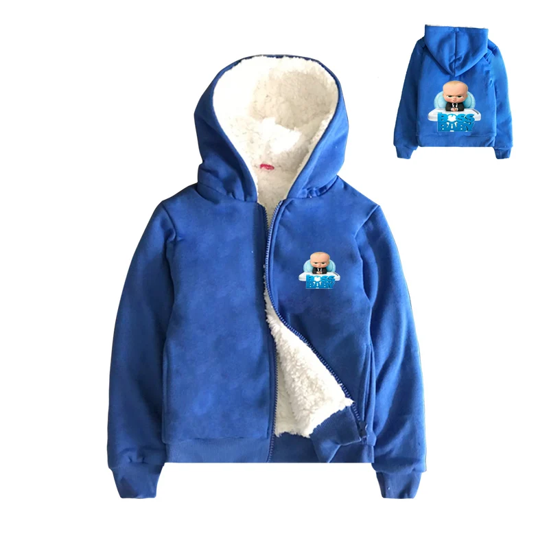 

YLS 2-14Years Boss Baby Clothes Girls Winter Jackets Boy Snowsuit Fur Warm Coat Parka Veste Enfant Garcon Bluzy Dla Dziewczynek