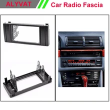 Высокое качество автомобиля радио фасции для BMW 5 серии E39 X5 E53 стерео фасции рамки Dash CD отделка Установка комплект