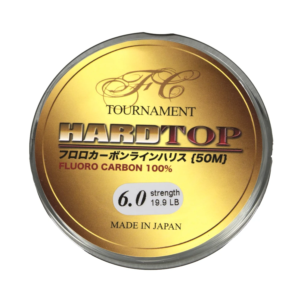 

50m Fishing Line 100% Japanese Fluoro Carbon Fishing Line Abrasion Resistant Anti Water Absorption Lines