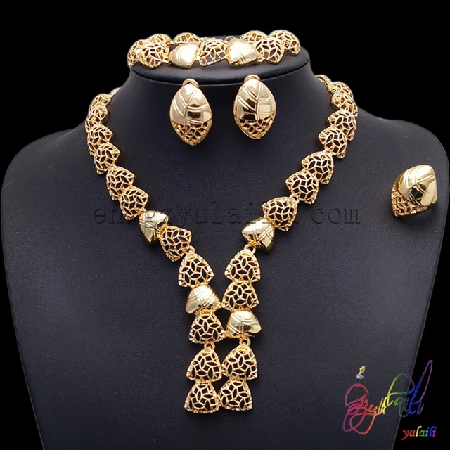 free shipping!! Gold bead jewelry set/ alibaba express jewelry/ jewelry