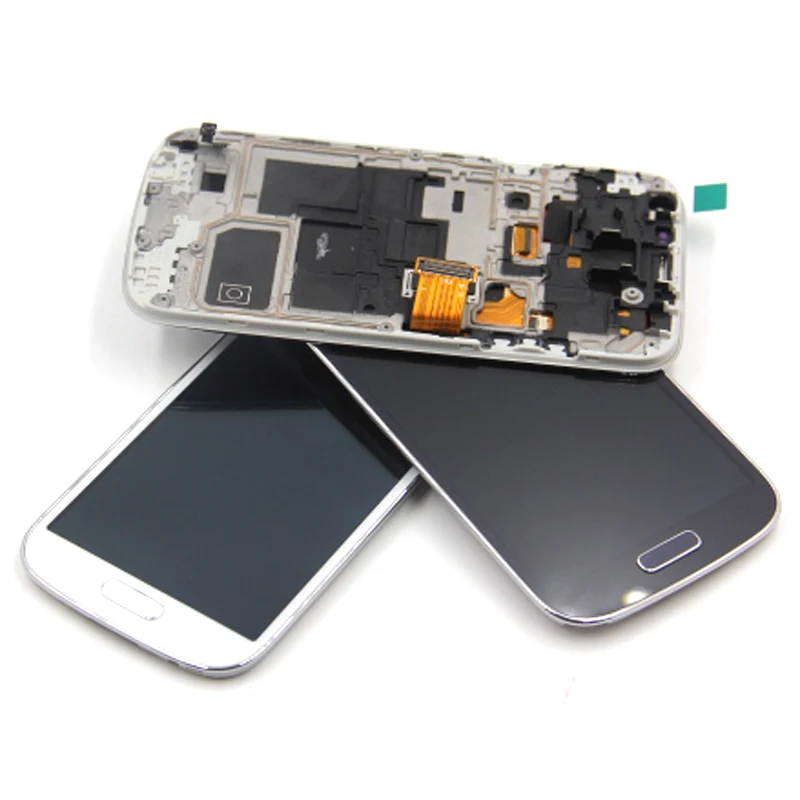 Черный/белый/синий для samsung Galaxy S4 Mini i9195 i9190 9195 ЖК дисплей кодирующий