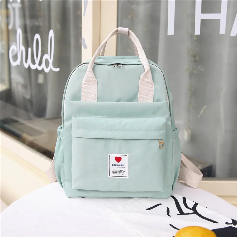 Preppy المرأة على ظهره للمدرسة المراهقين فتاة خمر أنيق حقيبة مدرسية السيدات نسيج قماش ظهره الإناث الكتب Mochila