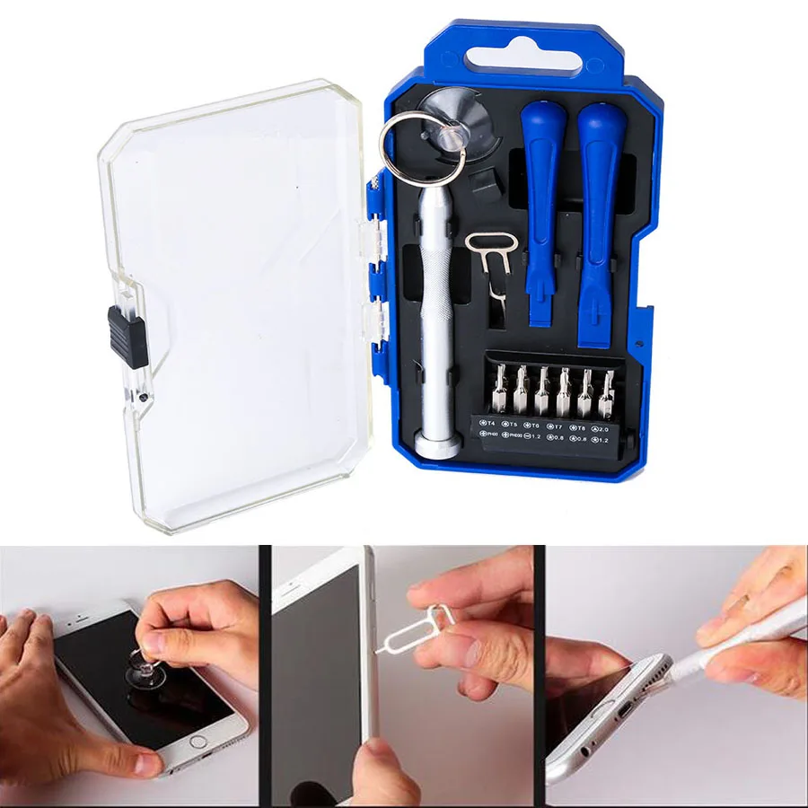 Newest 18 in 1 Mobile phone screwdriver repair kit Screen Opening