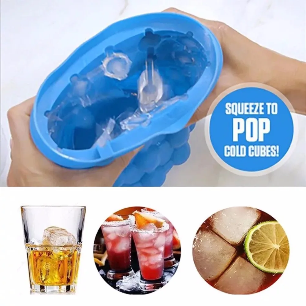 Ice Cube Maker Genie The Revolutionary Space Saving Ice Cube Maker Ice