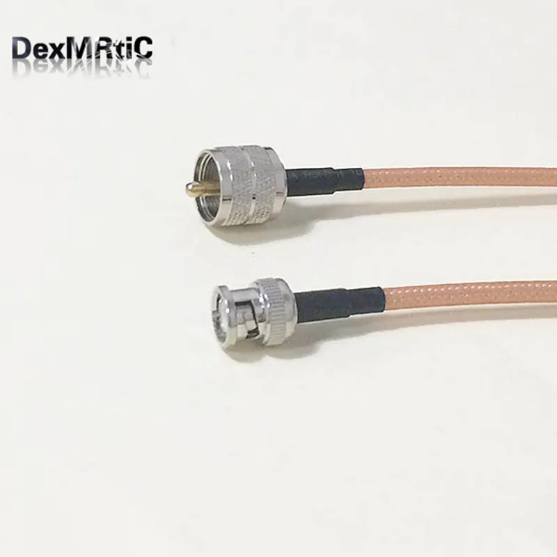 Высокое качество низкое затухание УВЧ штекер PL259 переключатель BNC RF коаксиальный