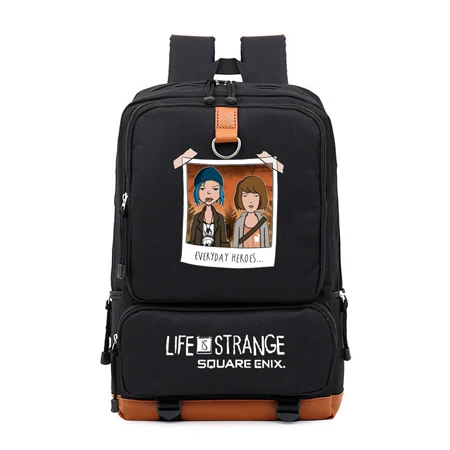 Новая жизнь Стрэндж Косплей рюкзак Холщовый студенческий школьный рюкзак унисекс дорожные сумки - Цвет: 21