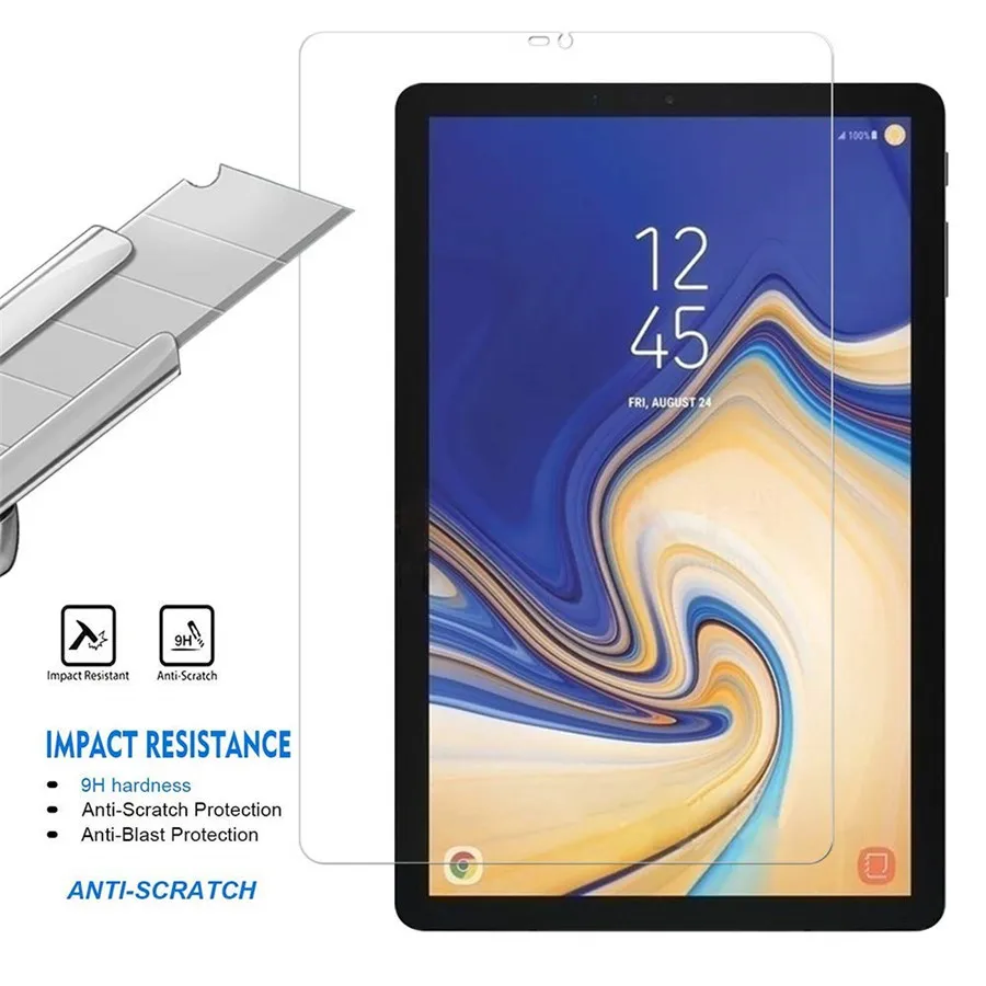 2 шт закаленное стекло для samsung Tab S4 10,5 дюймов T830 T835 T837 Защитная пленка для экрана для samsung Galaxy Tab S4 10,"+ ручка