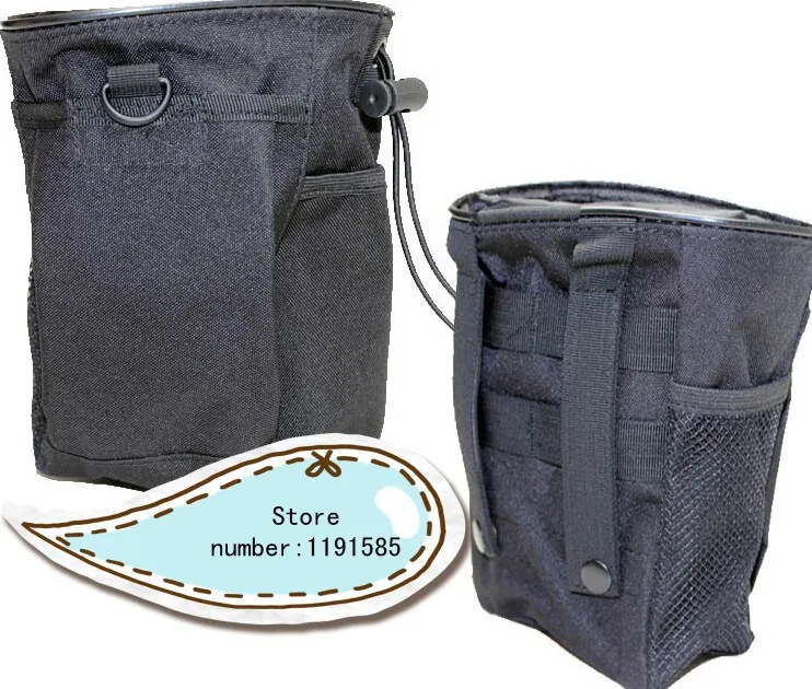 

Tactical Hunting Medium Capacity Folding Mag Recovery Dump Pouch W/ Molle Loop and Hook bag