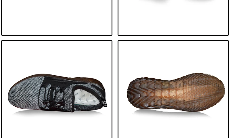 VAUSKY/ г. Брендовые рабочие и защитные ботинки со стальным носком для женщин и мужчин ударопрочная мягкая мужская обувь со стальной подошвой средней высоты размера плюс 37-46