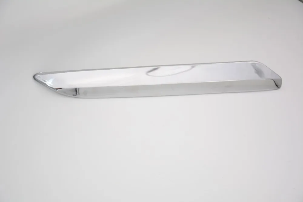 

1 Pcs Front left bumper decoration silver strip chrome cover trim LH For Citroen C5 2008-2015
