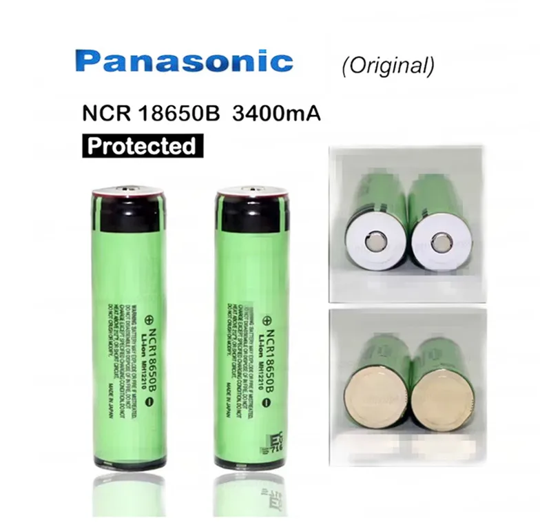 Новый защищенный оригинальный Panasonic 18650 NCR18650B 3 7 в 3400 мАч перезаряжаемые литий