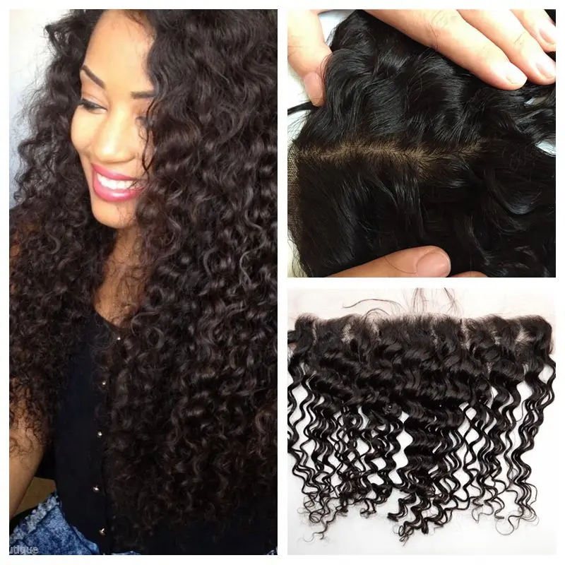 Brazilian Deep Wave Closure With Baby Hair