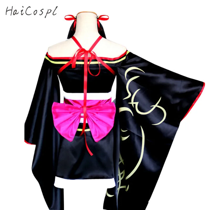 

Unbreakable Machine Doll Cosplay Costume YAYA Kimono Anime Black Girls Sexy Cute Dress Party Fancy Kikou Shoujo Wa Kizutsuka Nai