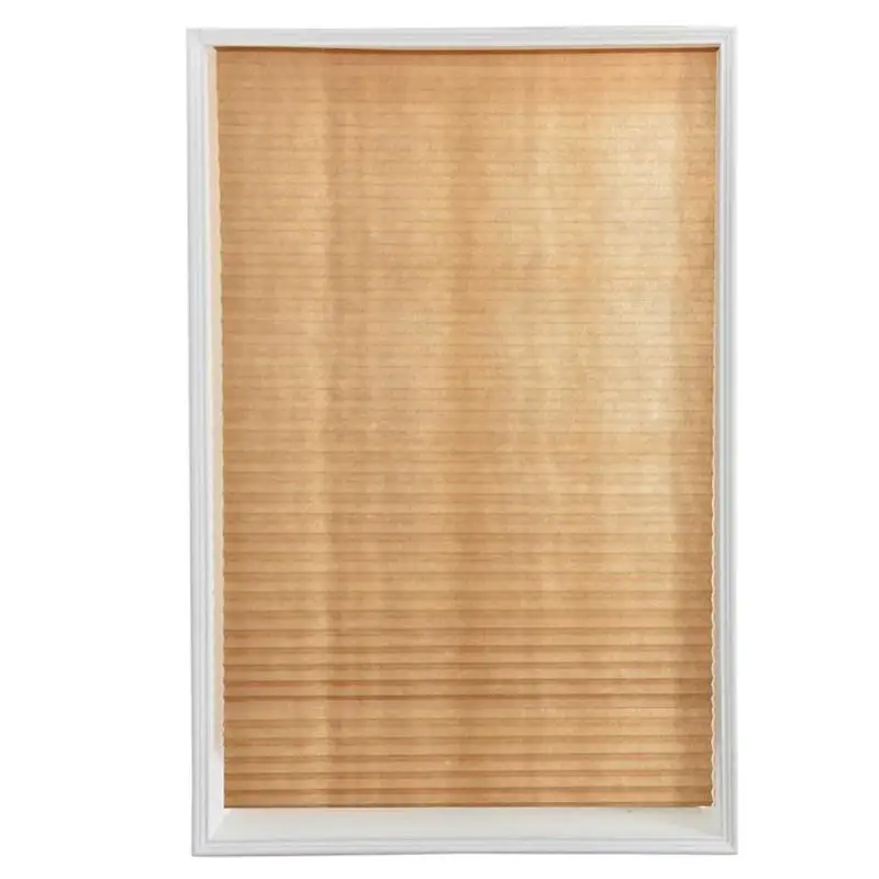 Persianas plisadas autoadhesivas medio Blackout ventanas cortinas para baño cocina balcón sombras para puerta de ventana de café/Oficina Persianas plisadas autoadhesivas medio Blackout ventanas cortinas para baño cocina balcón sombras para puerta de ventana de café/Oficina