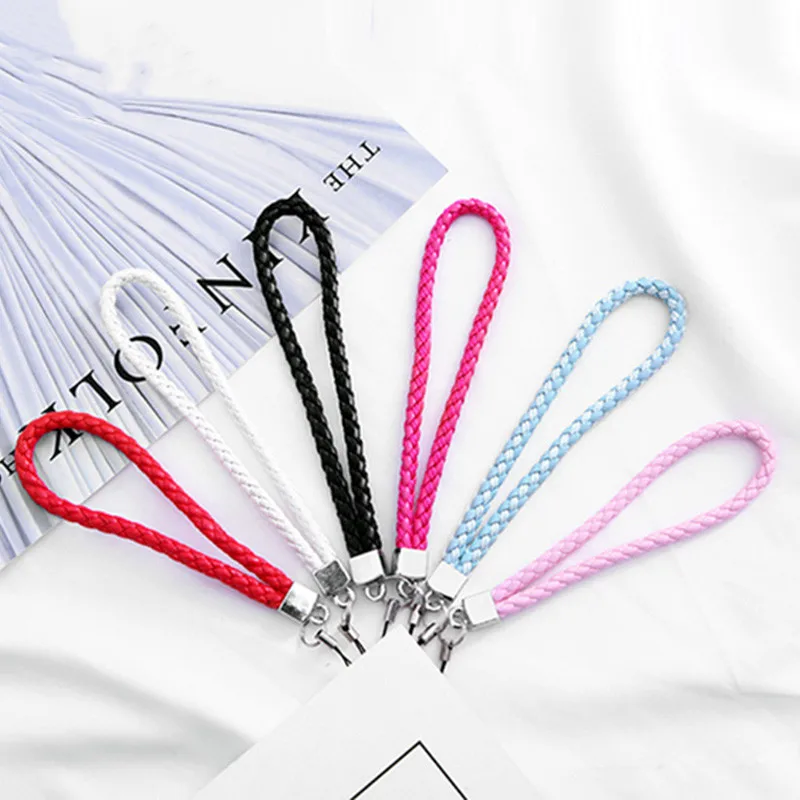 

Short Hand Strap Anti-slip Mobile Phone Straps Cord Phone Hand Rope Lanyard for keys phone accessories squishy licorne Strap