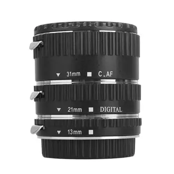 

Macro Extension Tube Ring Auto Focus AF Macro Extension Tube Ring Lens Adapter Set for Canon EOS EF EF-S Lens M Mount