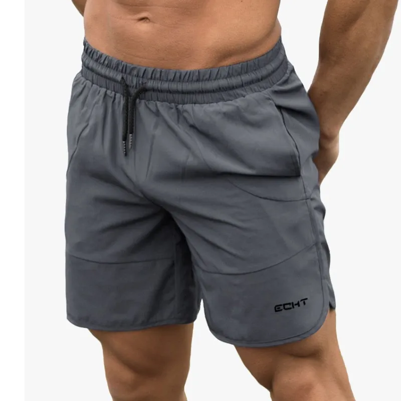 2019 новые мужские тренажерные залы фитнес свободные шорты бодибилдинг джоггеры летние быстросохнущие крутые короткие брюки мужские