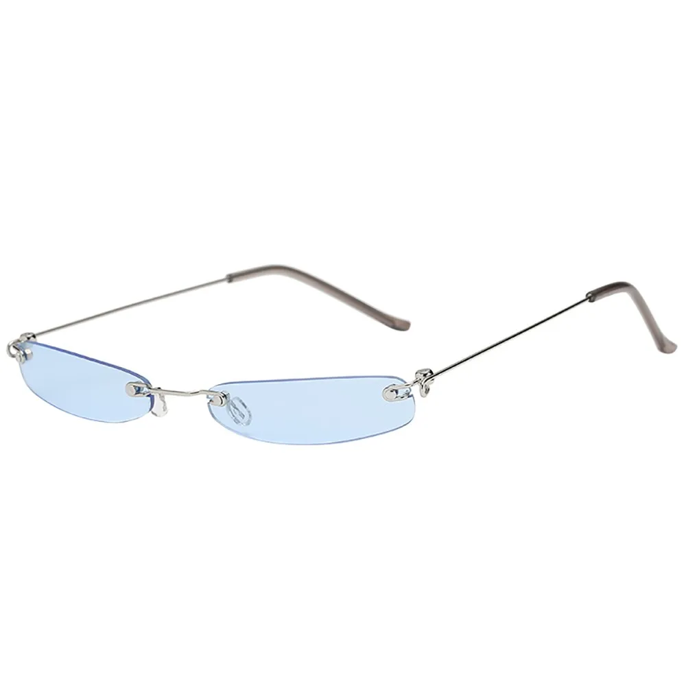 Новые женские мужские Ретро прозрачные маленькие очки ретро модные 4,15 - Цвет оправы: E