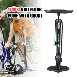 Сплав велосипедный насос с манометром велосипед ножной насос для велосипедов MTB Горный Дорожный велосипед ручной насос велосипедные