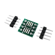 10 шт./лот MSOP/SOIC/TSSOP SOP8 отложным воротником DIP8 IC адаптер гнездо/адаптер пластина/PCB PB-FREE