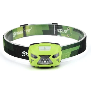 

SKYWOLFEYE Headlight XPE 3W LED 300LM Headlamp Motion Sensing Cree Sensor Head Light Hunting camping Flashlight Cycling Fishing
