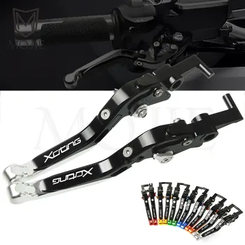 

For KYMCO XCITING 250 300 350 400 400S 500 Motorcycles CNC Adjustable Folding Extendable Levers For XCITING Brake Clutch Levers