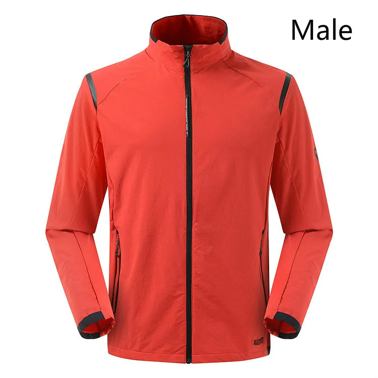 

Spring and autumn new men and women outdoor sports windbreaker lovers thin breathable weather mountaineering wear
