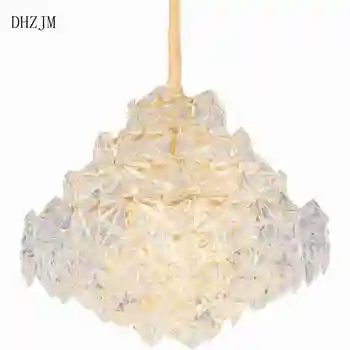 

New luxury glass chandelier modern lighting for living room dinning room LED art deco chandelier home lighting free shipping