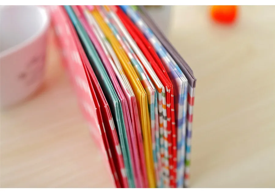 20 шт./партия милый мультфильм, Корея мини цветной бумажный конверт Kawaii небольшой подарок для ребенка изготовленные вручную конверты для