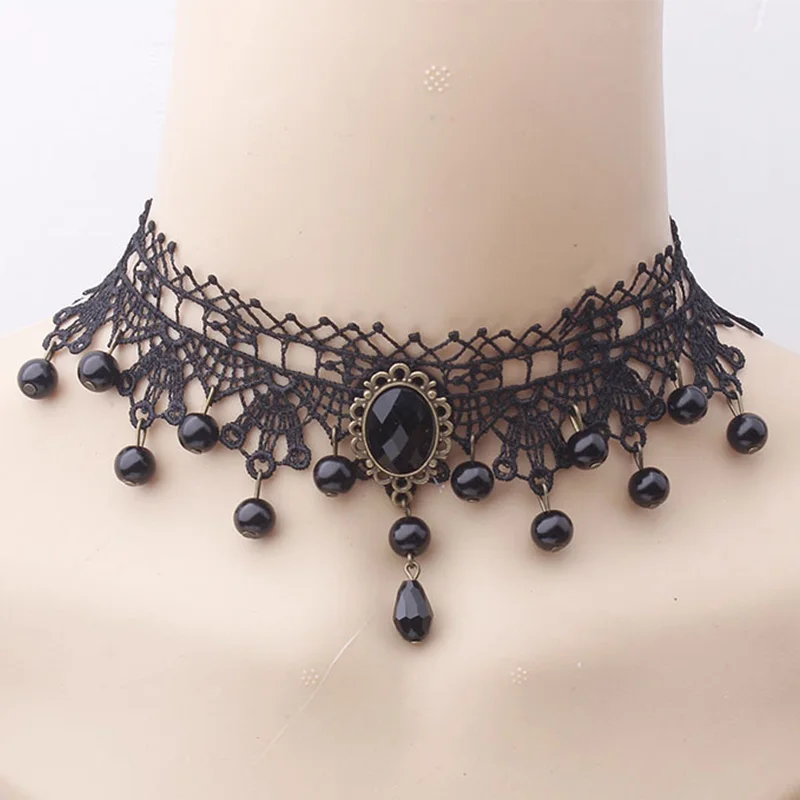 Lace Necklace & Pendant Vintage Choker Necklace Women Accessories