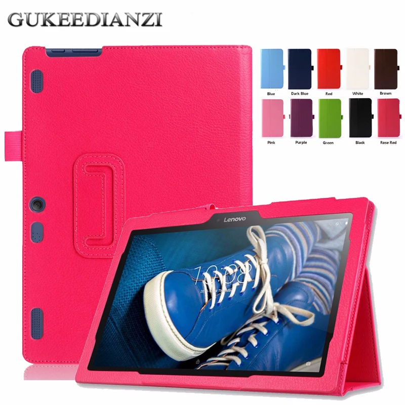 

GUKEEDIANZI Flip Stand Case For Lenovo Tab 2 10.1 A10-30 A10-70 X30F X70F PU Leather Case for Lenovo Tab 10 TAB-X103F