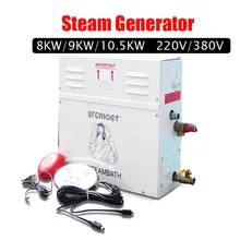 Steam Generator sauna steam Bath Machine for home sauna room SPA Fumigation Machine 220V/380V with Digital Controll