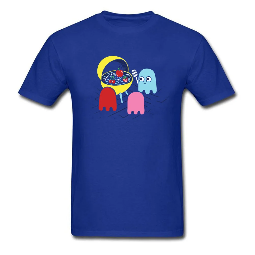 BBQ Time O-Neck T Shirts Father Day Tops & Tees Short Sleeve 2018 Fashion All Cotton Printing Tee-Shirt Simple Style Male BBQ Time blue