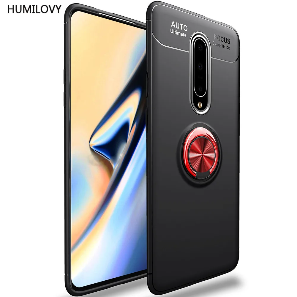 For Oneplus 7 Pro Case Oneplus7 Pro Cover Finger Ring Holder Soft