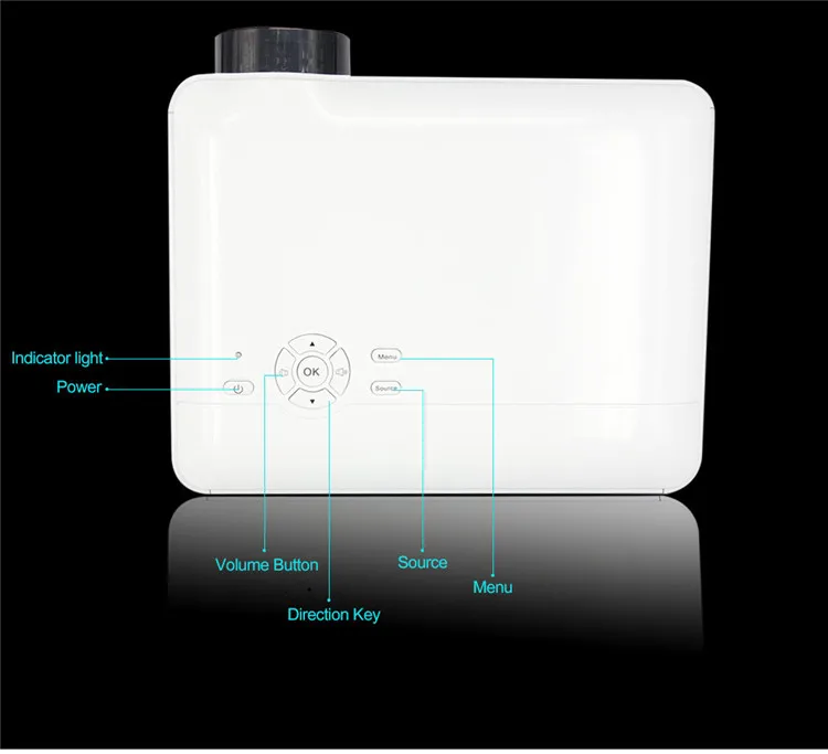 best projector Sound charm Biggest Sale LED Full HD LED Smart Projector,Android WIFI Projector Support 1080P best projector for home theater