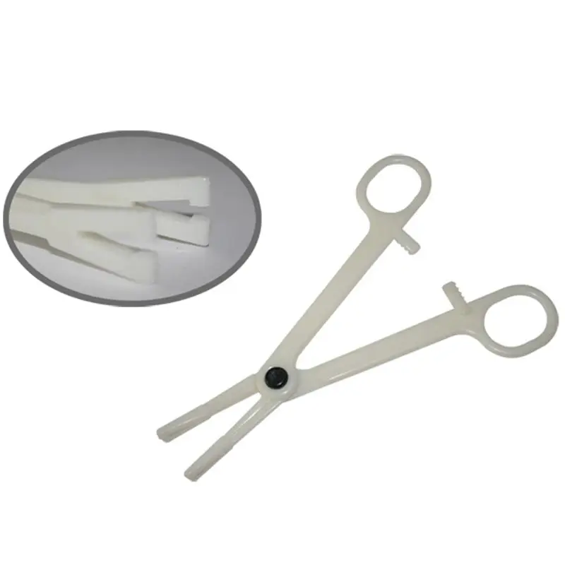 

Besta 50Pcs Disposable Tattoo Piercing Forceps Clamp Sterilized Piercing Tools Free Shipping Triangle Wholesale Cheap Price