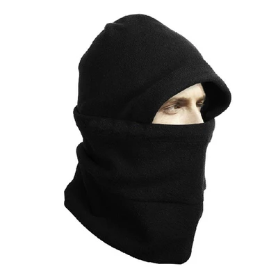 

1Pc Set Outdoor Tactical Winter Thermal Hood Face Mask Fleece Hat Balaclava Neckwear Multifunction Collar Motorcycle Ride Gator