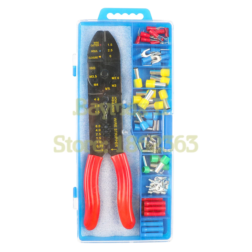 

FS-01 Multi-functional Cimping Tool Wire Stripper with Kinds Insulation/Non-insulation Ferrules and Fork Type Termianls