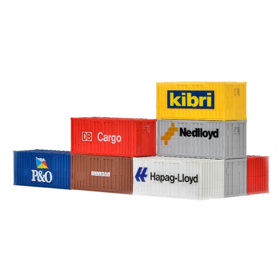 architecture model ho train layout container03