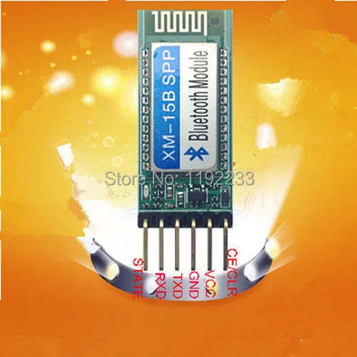 

2pcs/lot XM-15B Bluetooth Serial Port Module Master-slave In One Compatible With HC-05/06 Anti Reverse 3.3/5V