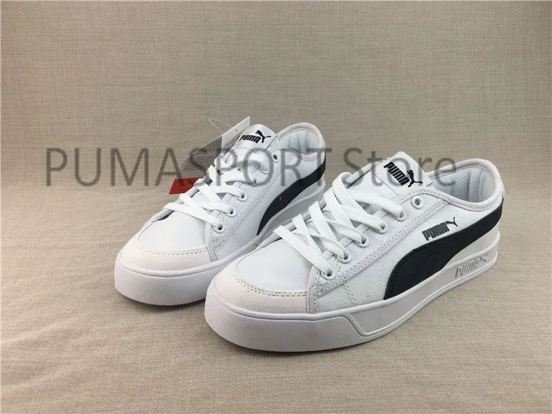 

2018 New Arrival PUMA SMASH V2 VULC CV Clyde Clear Man's and Women's Sports Leisure Sneakers Badminton shoes Size 36-44