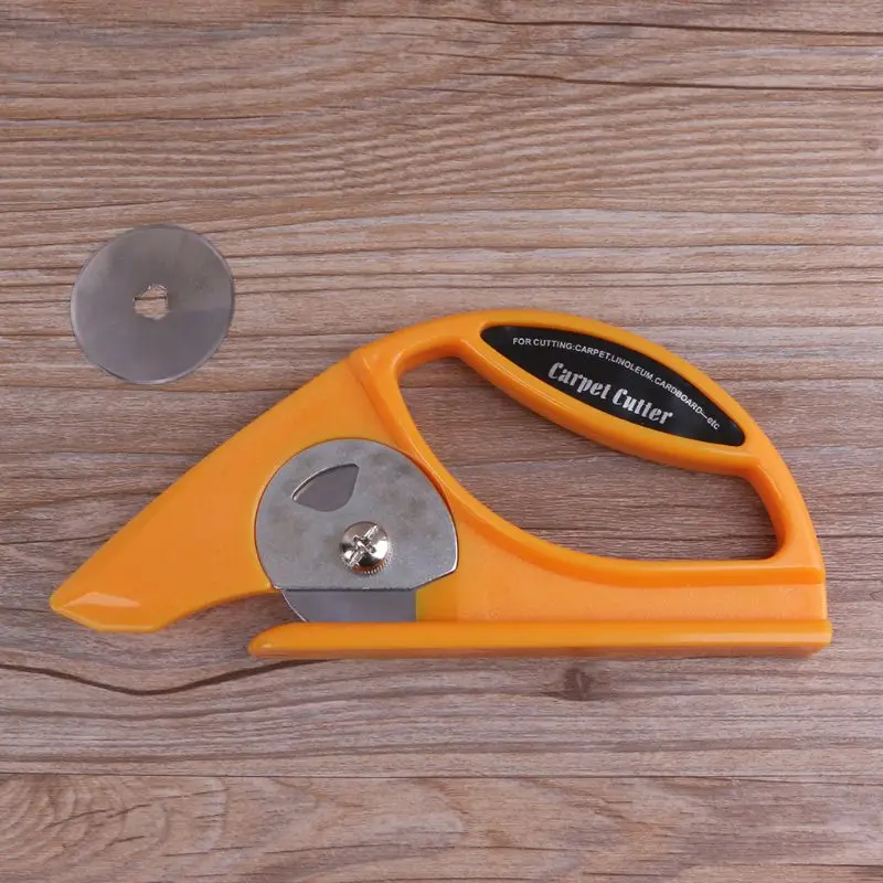 

Multifunction Wallpaper Carpet Leather Linoleum Cardboard Paper Cutter Utility Knife Cutting Tool With Replacement Blade